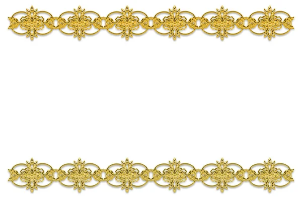 Vintage Background Golden Frame — Stock Photo, Image