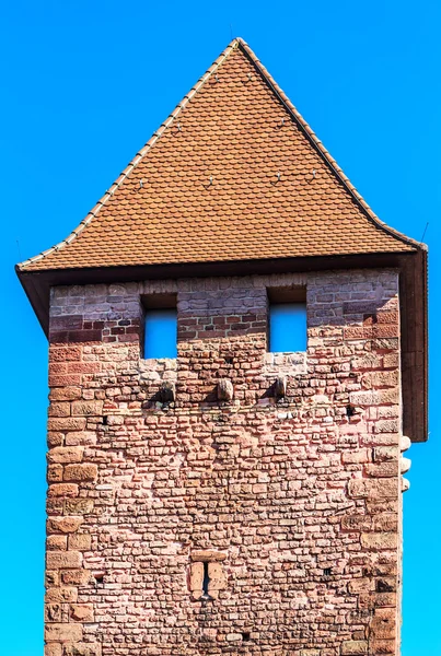 Medeltida torn, en del av Nibelungenmuseum i Worms, Tyskland — Stockfoto