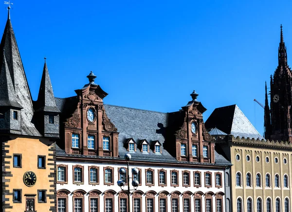 Музей історії у Франкфурті (заснований 1877-1878), Німеччина — стокове фото