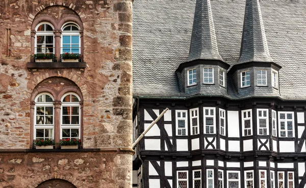 Clădiri medievale în Alsfeld, Germania — Fotografie, imagine de stoc