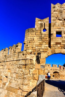 Rodos, Yunanistan limanına giriş