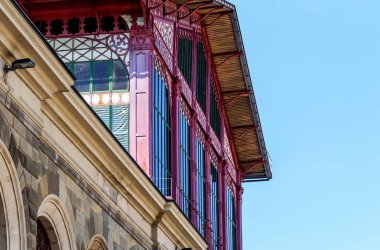 Mercato Centrale, Floransa, İtalya en büyük Pazar hall