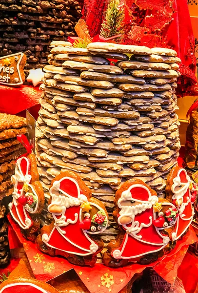 Aachener Printen- Lebkuchen ähneln Lebkuchen, ursprünglich mit Honig gesüßt, aber seit zwei Jahrhunderten wird traditionell ein Sirup aus Zuckerrüben verwendet. — Stockfoto