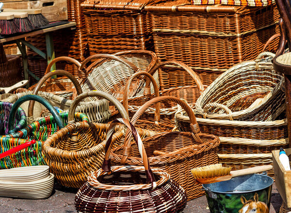 Несите все плетеные корзины выбор
 