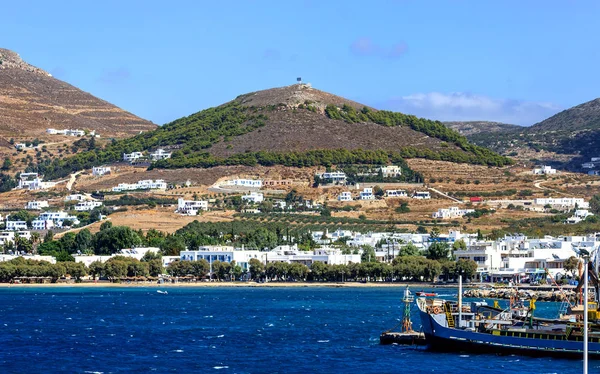 Tampilan Picturesque dari Island Ios, Yunani — Stok Foto