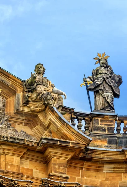 Basílica dos Catorze Santos Auxiliares na Baviera, Alemanha — Fotografia de Stock