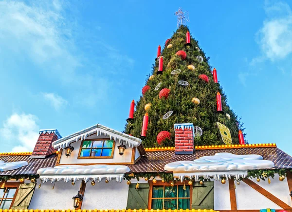 Mercatino Natale Dortmund All Hansaplatz Alter Markt Germania — Foto Stock