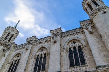 Basilica Notre Dame de Fourviere, Lyon, Rhone-Alpes, Fransa