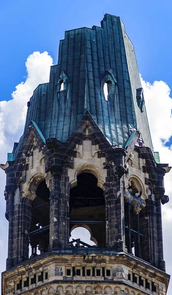 Kaiser Wilhelm Memorial Church Symbolisch Centrum Van West Berlijn Een — Stockfoto