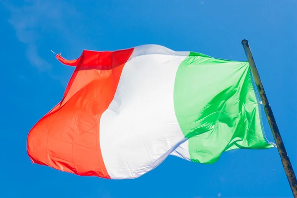 이탈리아 3 색 플래그 — 스톡 사진