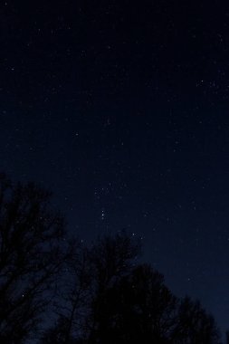 yıldızlı gece gökyüzü