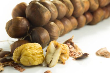 haşlanmış kestane somun