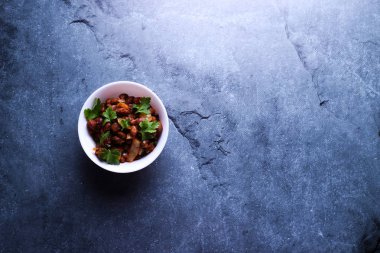 Lobio - geleneksel Gürcü yemek fasulye.