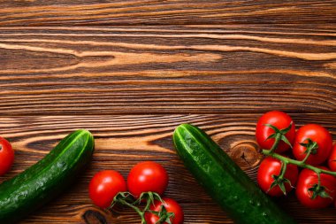 Sandviç farklı et ve sebze ile.