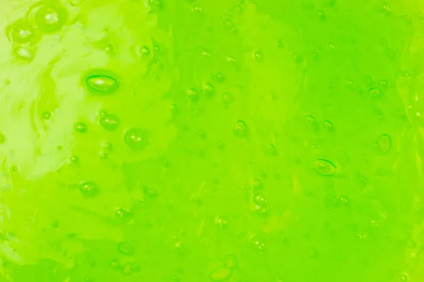 Zöld buborék háttér. Felülnézet. — Stock Fotó
