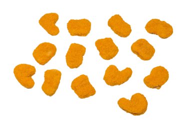 Külçeler beyaz arkaplanda izole edilmiş.