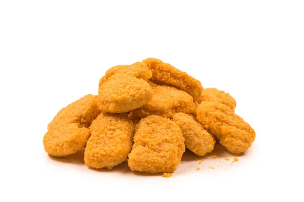 Nuggets isolado em um fundo branco. — Fotografia de Stock