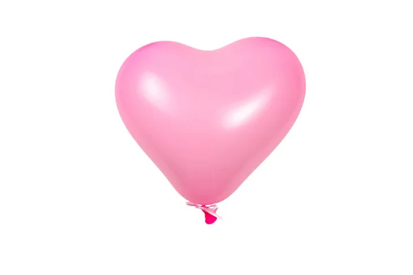 Pink ballon isolated on white background. — ストック写真