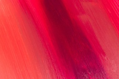 Açıktan koyu renkli ruj dokusuna kadar. Beyaz üzerine izole.