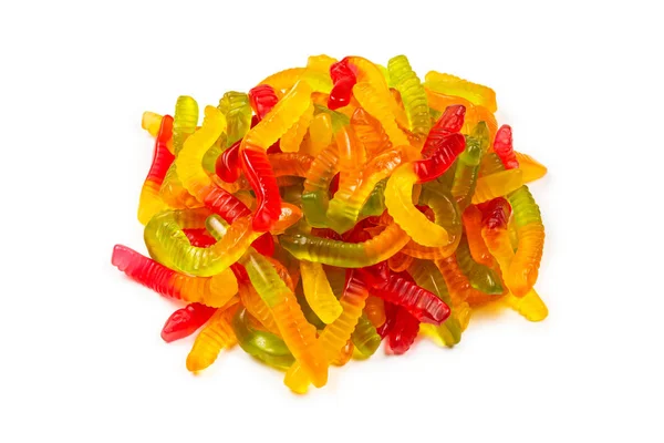 Juicy colorful jelly sweets. Gummy candies. — Stock Photo, Image