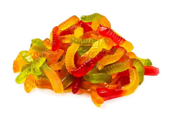 Juicy colorful jelly sweets. Gummy candies. — Stock Photo, Image
