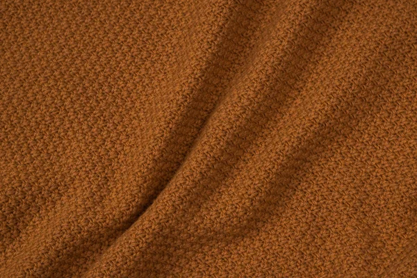 Patrón de tejido de punto marrón . —  Fotos de Stock