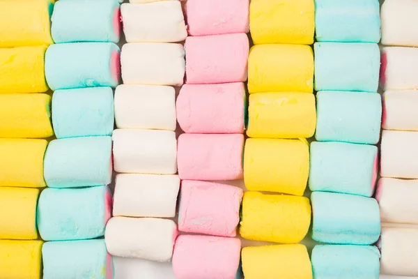 Fundo marshmallow saboroso colorido . — Fotografia de Stock