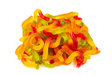 Sulu renkli jöleli şekerler. Şekerleme.. 