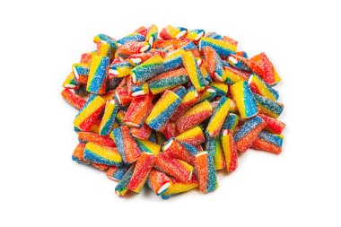 Renkli tüpler, jöleli şekerler.. 