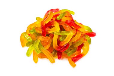 Sulu renkli jöleli şekerler. Şekerleme.. 