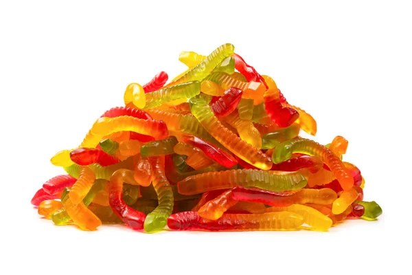 Dulces de jalea coloridos jugosos. Caramelos de goma. — Foto de Stock