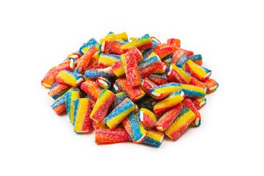 Renkli tüpler, jöleli şekerler.. 