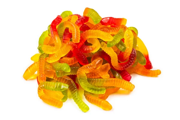 Juicy colorful jelly sweets. Gummy candies. — Stock Photo, Image