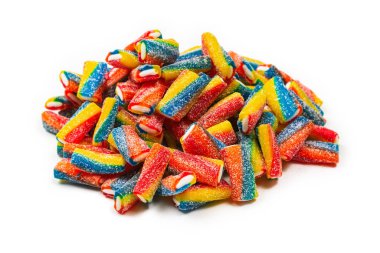 Renkli tüpler, jöleli şekerler.. 