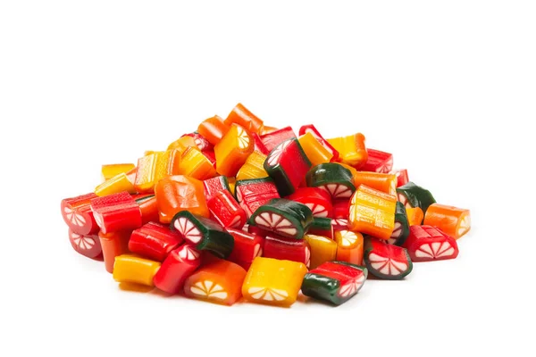 Cytrusowe kolorowe cukierki. Słodycze galaretkowe, — Zdjęcie stockowe