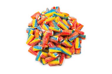 Renkli tüpler, jöleli şekerler.. 