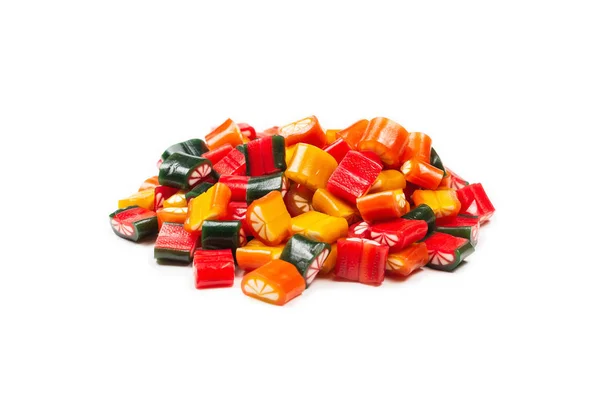 Citrus Colorful Candies Jelly Sweets Top View — Stock Photo, Image