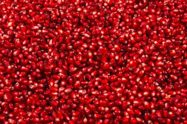 Arkaplan olarak nar tohumları. 