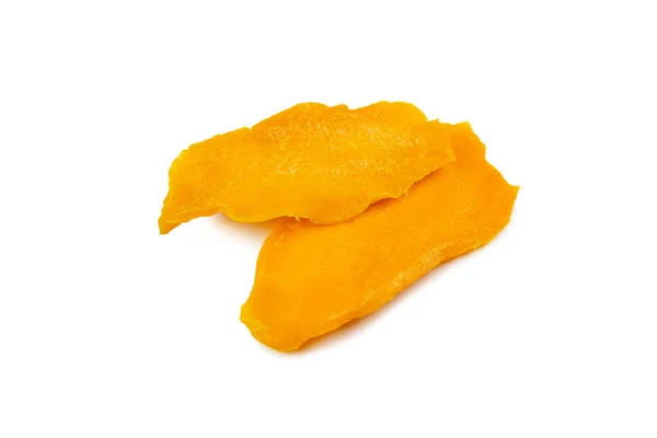 Tatlı Mango Dilimleri Arka Planda Üst Görünüm — Stok fotoğraf