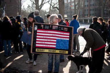 Ann Arbor Michigan 2018 kadın Mart