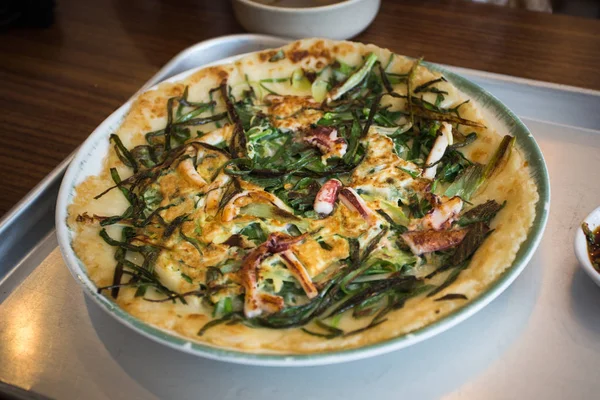'Pajeon' Kore deniz ürünleri kek