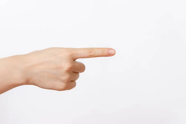 parmak hareketleri yalıtılmış beyaz arka plan