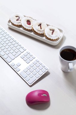 2017 Noel ve yeni yıl gingerbread çerezleri