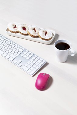 2017 Noel ve yeni yıl gingerbread çerezleri