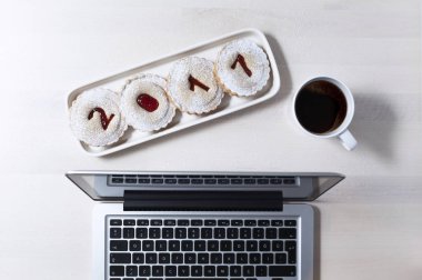 2017 Noel ve yeni yıl gingerbread çerezleri