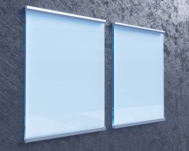 Beton duvar, sahte kadar 3d çizim stil, sembol, şablon, beyaz duvar, saydam, şeffaf tabela  