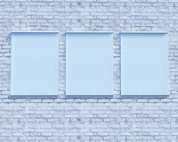 Beton duvar, sahte kadar 3d çizim stil, sembol, şablon, beyaz duvar, saydam, şeffaf tabela — Stok fotoğraf