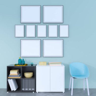 Alay, beyaz duvar posteri, yenilikçi, 3d çizim poster, işleme, retro, Oda, Stil, şablon, oyuncak.  