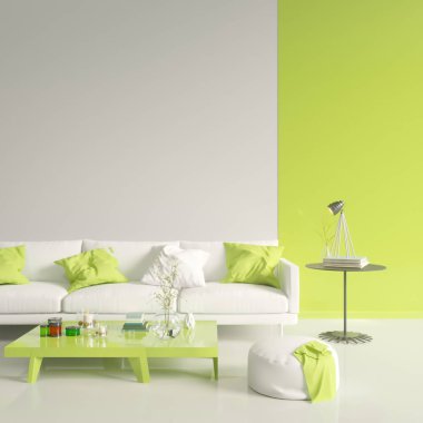 poster vintage hipster minimalizm çatı iç arka plan, 3d render, 3d çizim ile alay