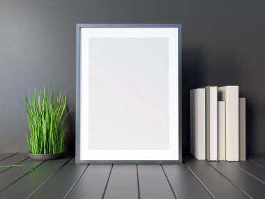 Alay, hipster arka plan, 3d çizim poster, render, işleme, retro, Oda, Stil, tablo, şablon, kadar duvar